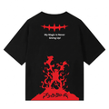 AUSTA BLACK CLOVER: CURSED OVERSIZE TEE