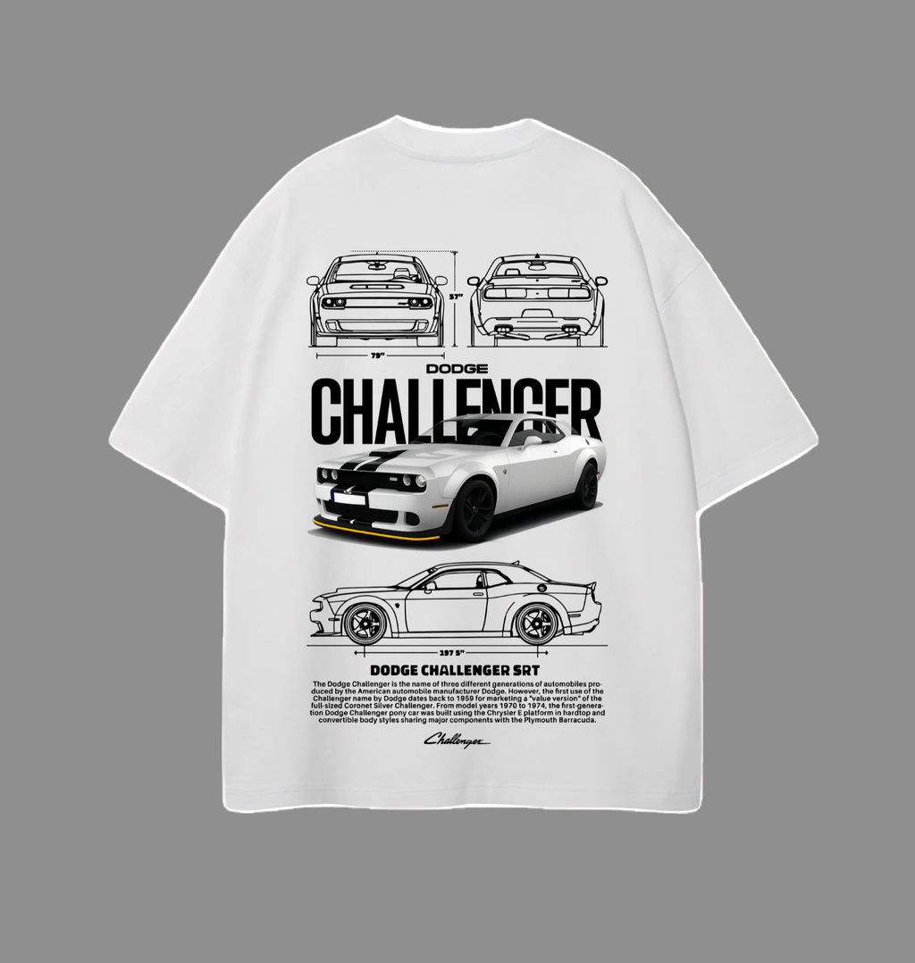 DODGE CHALLENGER: OVERSIZE TEE