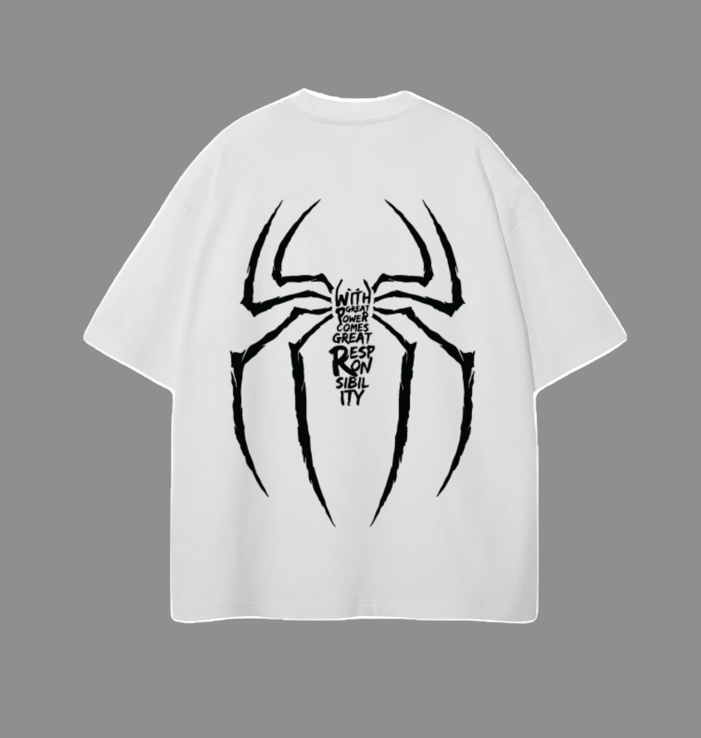 SPIDERMAN: OVERSIZE TEE