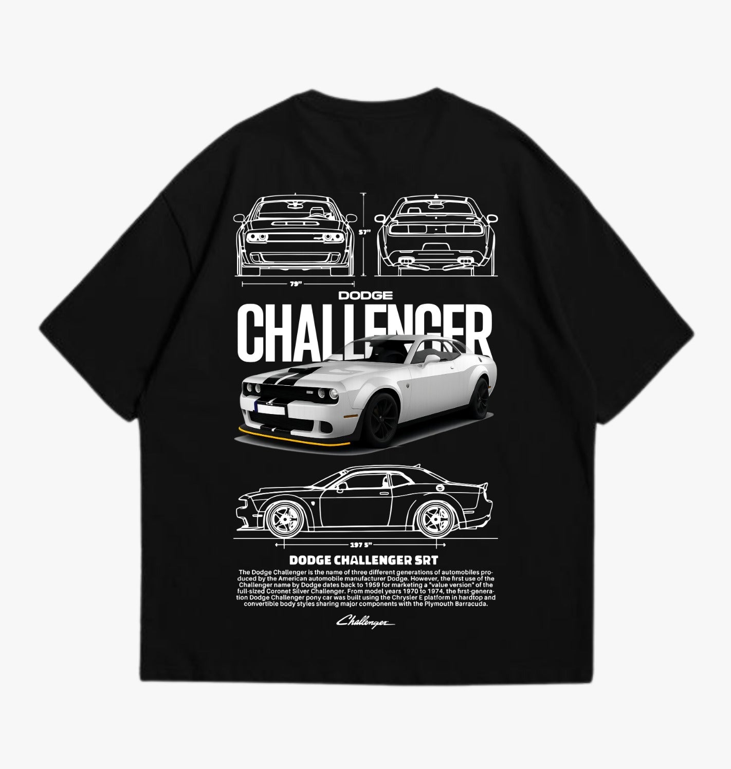 DODGE CHALLENGER: OVERSIZE TEE