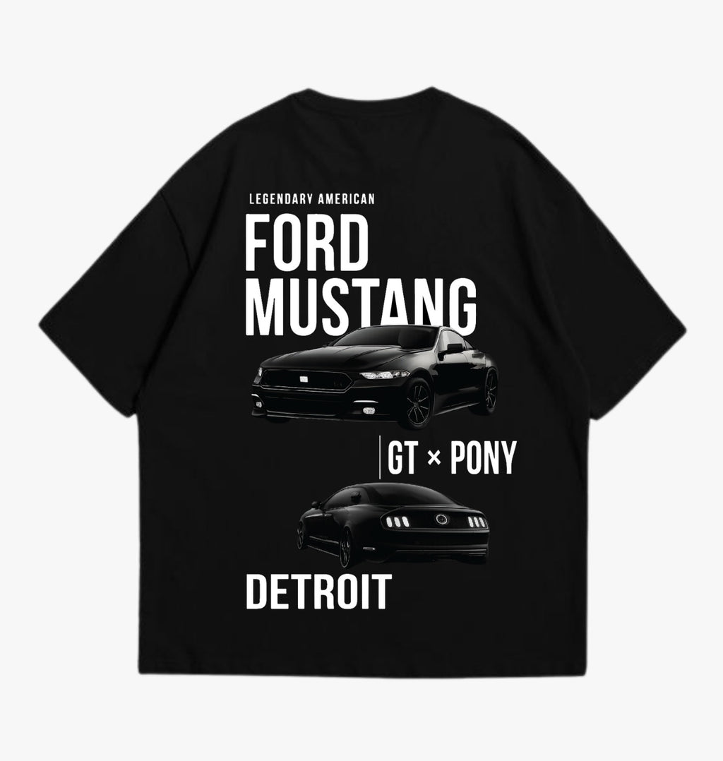 MUSTANG: OVERSIZE TEE