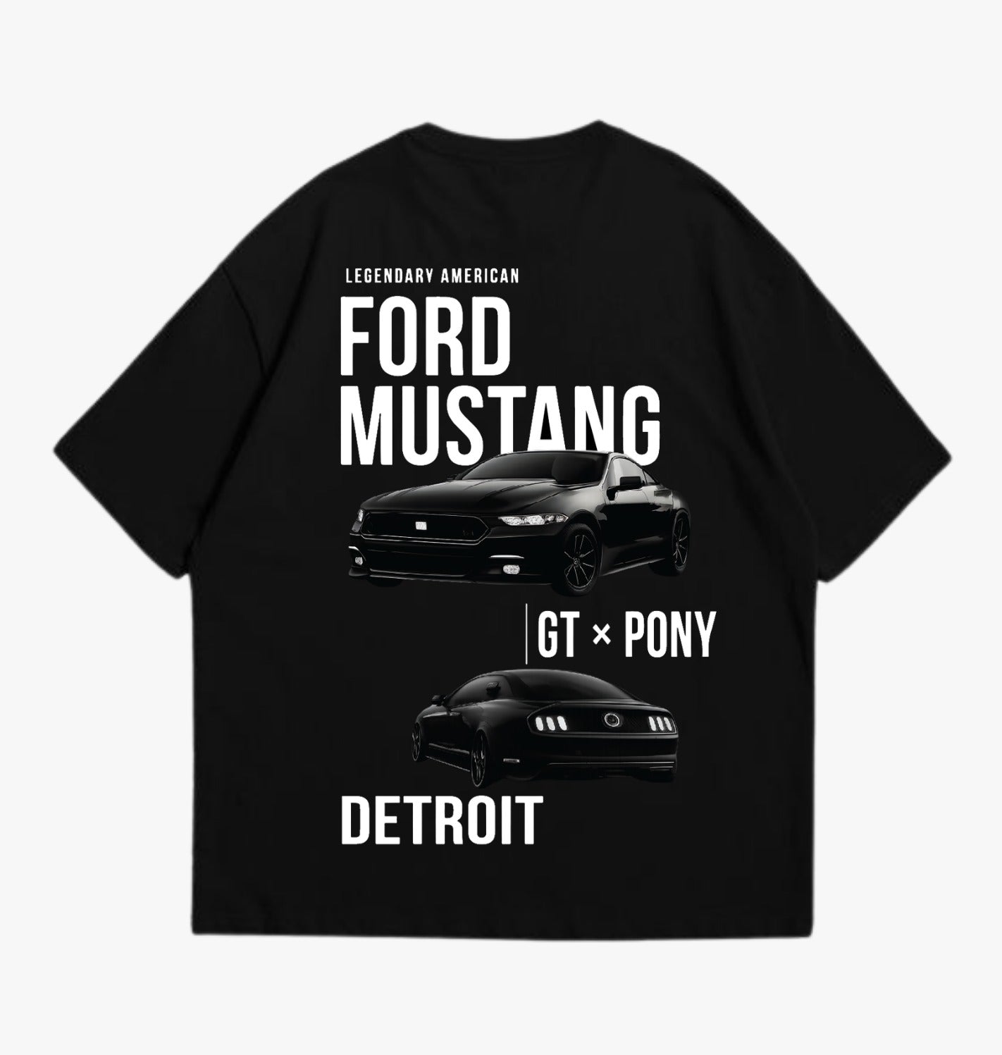 MUSTANG: OVERSIZE TEE